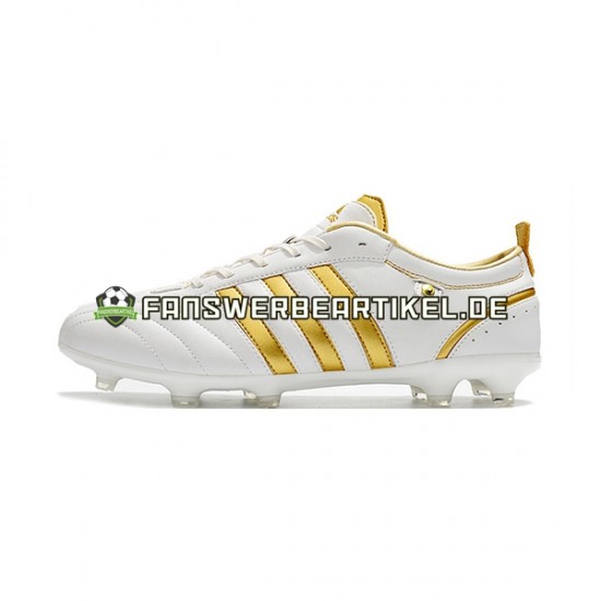 Adidas ADIPURE FG Gold Weiß Fußballschuhe