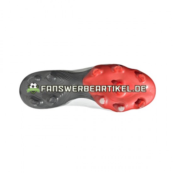Adidas COPA SENSE FG White Gnist Rot Grau Weiß Fußballschuhe