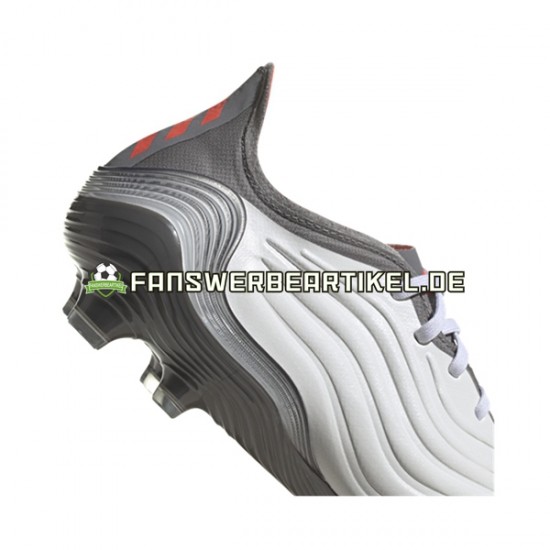 Adidas COPA SENSE.1 FG White Gnist Rot Grau Weiß Fußballschuhe