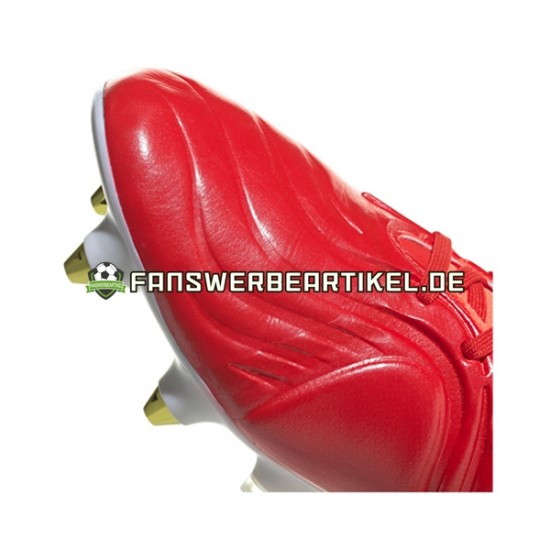 Adidas COPA SENSE.1 SG Meteorite Rot Weiß Fußballschuhe