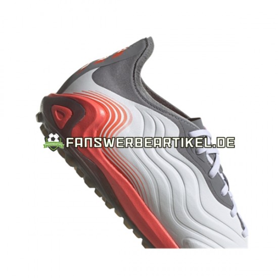 Adidas COPA SENSE.1 TF White Gnist Rot Grau Weiß Fußballschuhe