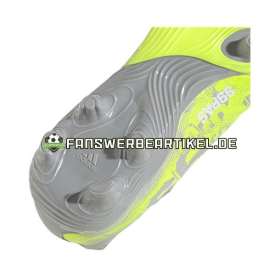 Adidas COPA SENSE.3 FG NumbersUp Rot Grau Gelb Fußballschuhe