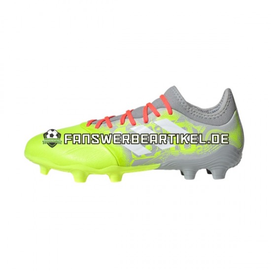 Adidas COPA SENSE.3 FG NumbersUp Rot Grau Gelb Fußballschuhe
