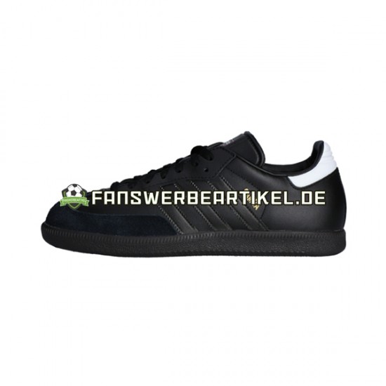 Adidas Classic Samba Hallenschuh Stripes Schwarz Fußballschuhe