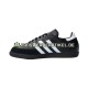 Adidas Classic Samba Hallenschuh Leder Weiß Schwarz Fußballschuhe