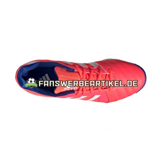 Adidas Classic Top Sala IN Halle Pink Blau Weiß Fußballschuhe