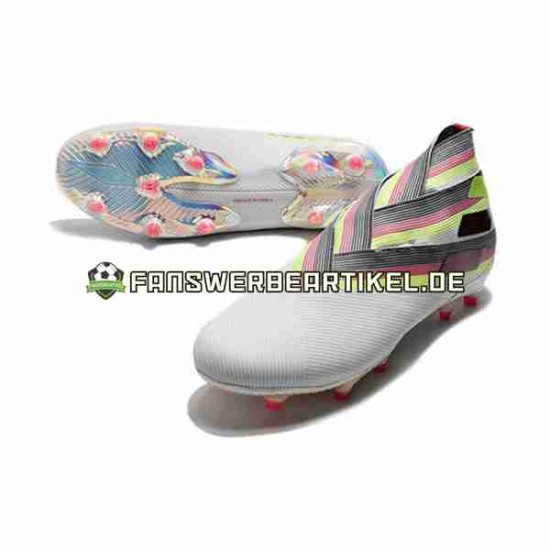 Adidas Nemeziz9 FG Weiß Schwarz Fußballschuhe