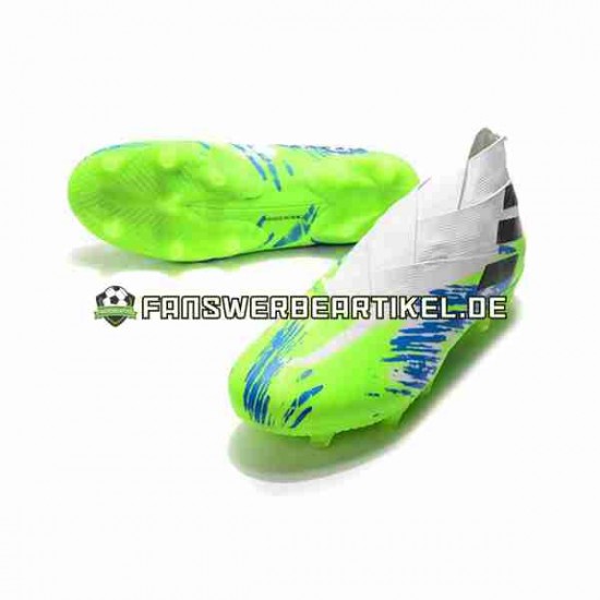 Adidas Nemeziz9 FG Blau Weiß Grün Fußballschuhe