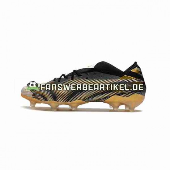 Adidas Nemeziz9.1 FG Atmospheric d Gelb Weiß Schwarz Fußballschuhe