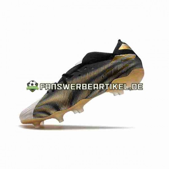Adidas Nemeziz9.1 FG Atmospheric d Gelb Weiß Schwarz Fußballschuhe