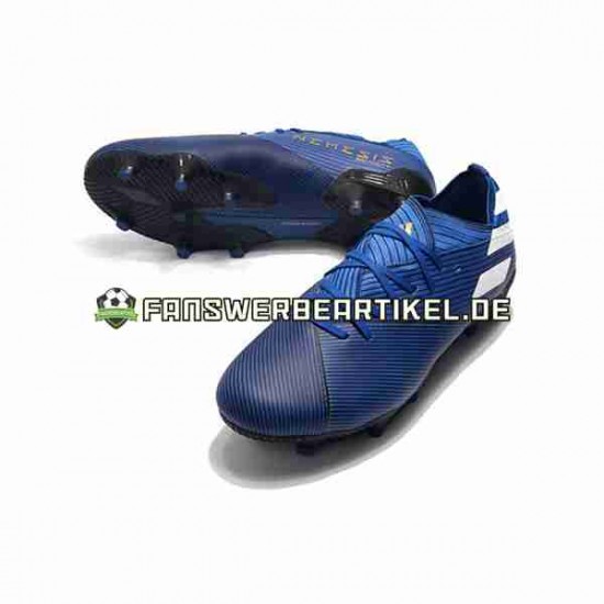 Adidas Nemeziz9.1 FG Blau Weiß Fußballschuhe