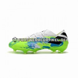 Adidas Nemeziz9.1 FG Blau Grün Schwarz Fußballschuhe
