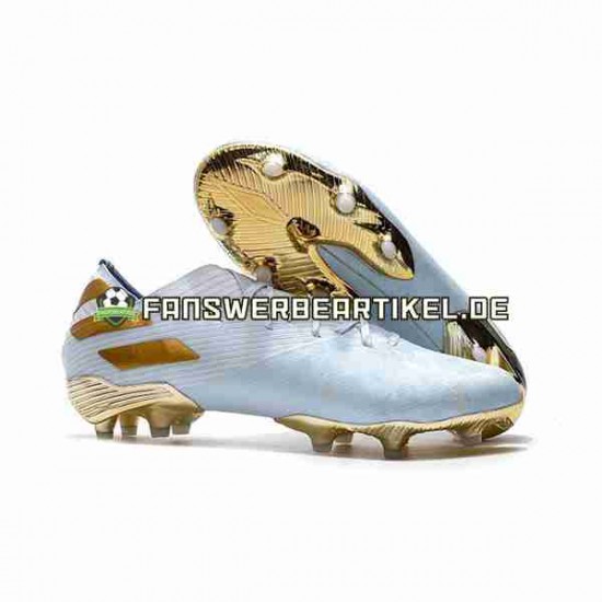 Adidas Nemeziz9.1 FG LIMITED EDITION Gold Weiß Fußballschuhe