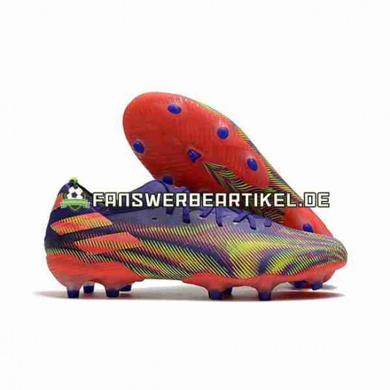 Adidas Nemeziz9.1 FG Precision To Blur Lila Pink Grün Fußballschuhe