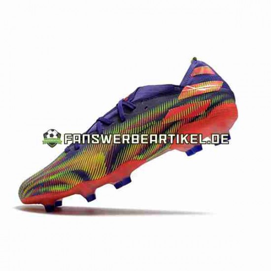 Adidas Nemeziz9.1 FG Precision To Blur Lila Pink Grün Fußballschuhe