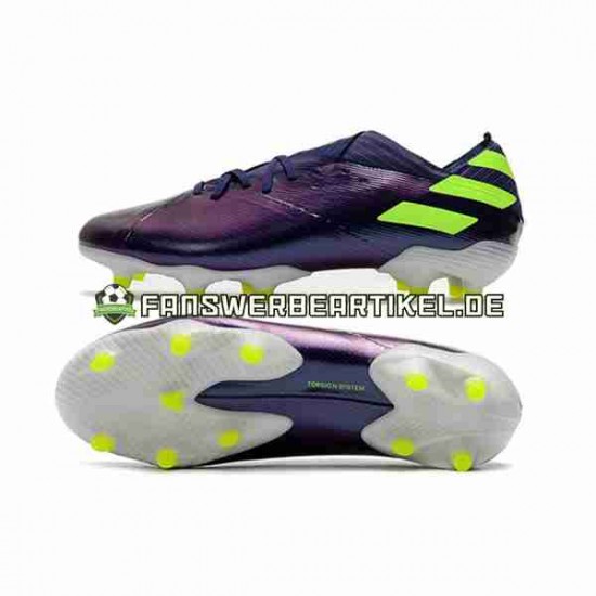 Adidas Nemeziz9.1 FG Lila Grün Fußballschuhe