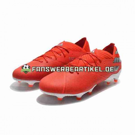 Adidas Nemeziz9.1 FG Rot Weiß Fußballschuhe