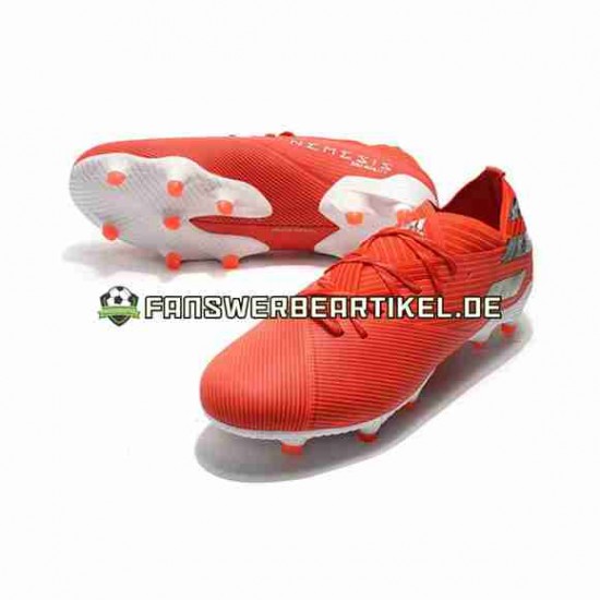 Adidas Nemeziz9.1 FG Rot Weiß Fußballschuhe