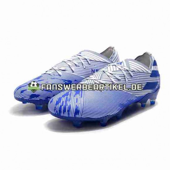 Adidas Nemeziz9.1 FG Blau Weiß Fußballschuhe