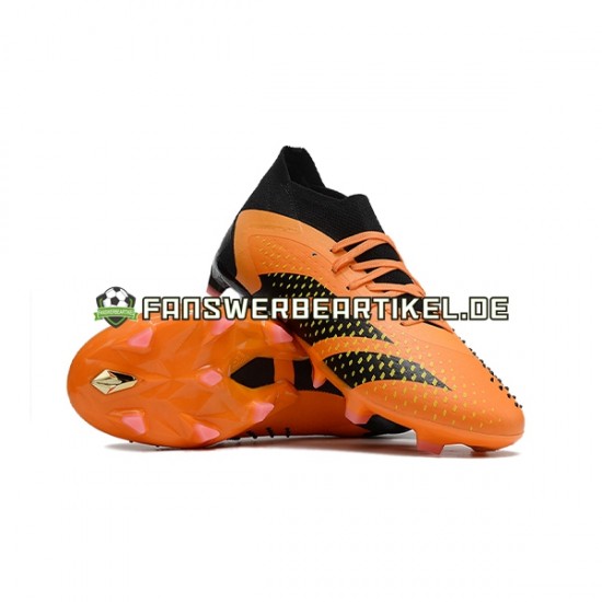 Adidas PREDATOR ACCURACY23.1 FG Orange Schwarz Fußballschuhe