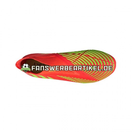 Adidas Predator EDGE AG Game Data Rot Grün Fußballschuhe