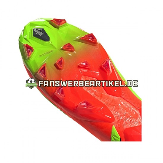 Adidas Predator EDGE AG Game Data Rot Grün Fußballschuhe