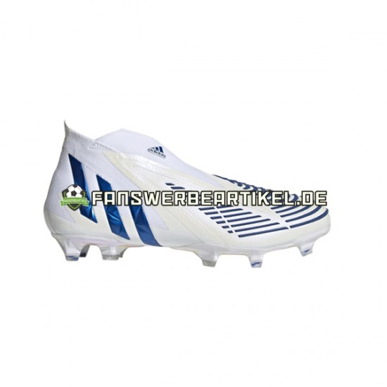 Adidas Predator EDGE FG Diamond Edge Blau Weiß Fußballschuhe