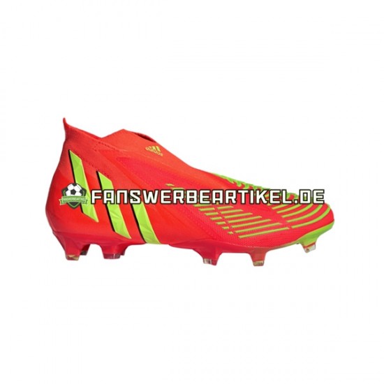 Adidas Predator EDGE FG Game Data Rot Grün Fußballschuhe