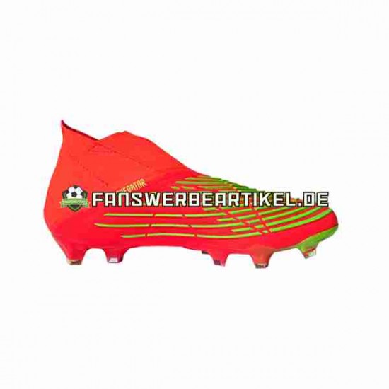 Adidas Predator EDGE FG Game Data Rot Grün Fußballschuhe
