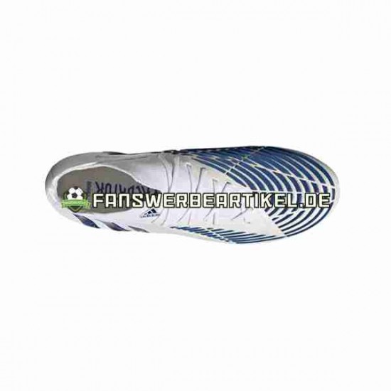 Adidas Predator EDGE.1 AG Diamond Edge Blau Weiß Fußballschuhe