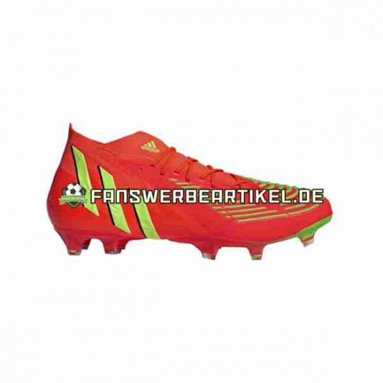 Adidas Predator EDGE.1 FG Game Data Rot Grün Fußballschuhe