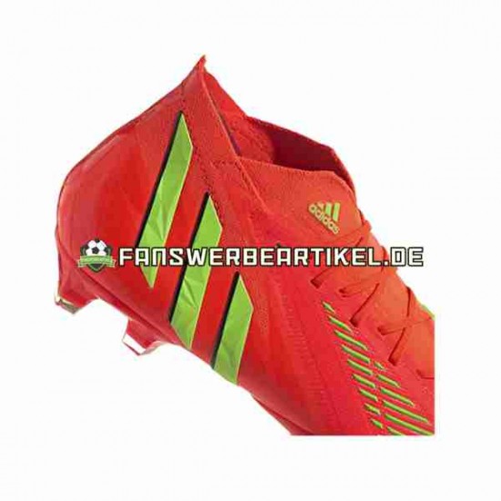 Adidas Predator EDGE.1 FG Game Data Rot Grün Fußballschuhe