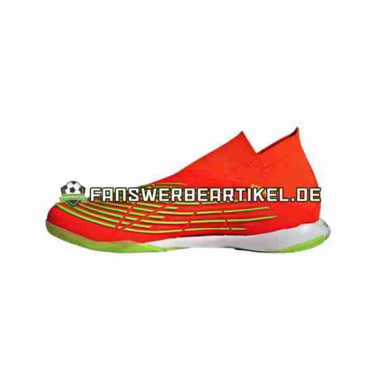 Adidas Predator EDGE.1 IN Game Data Rot Grün Fußballschuhe