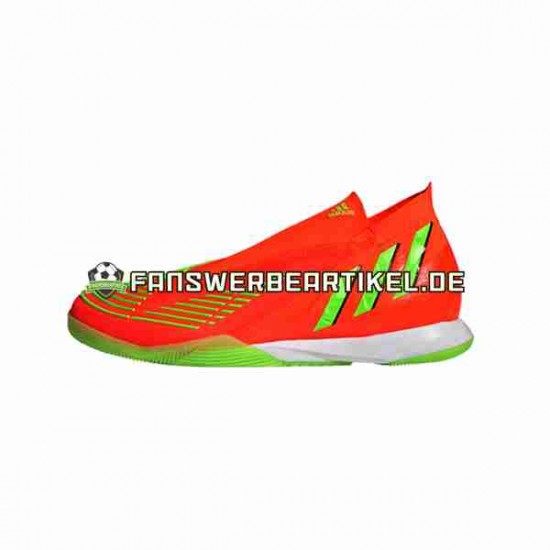 Adidas Predator EDGE.1 IN Game Data Rot Grün Fußballschuhe