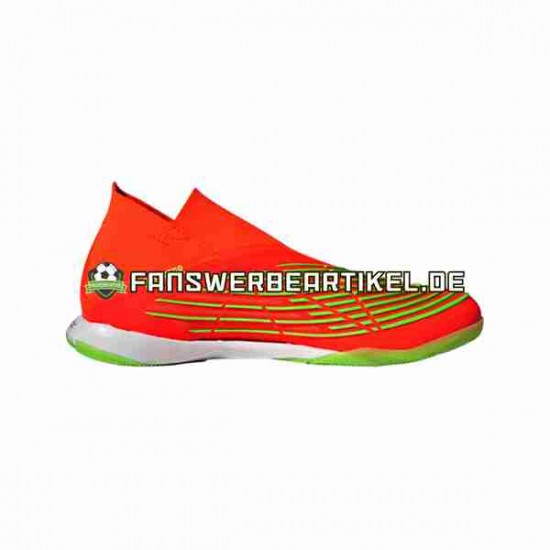 Adidas Predator EDGE.1 IN Game Data Rot Grün Fußballschuhe