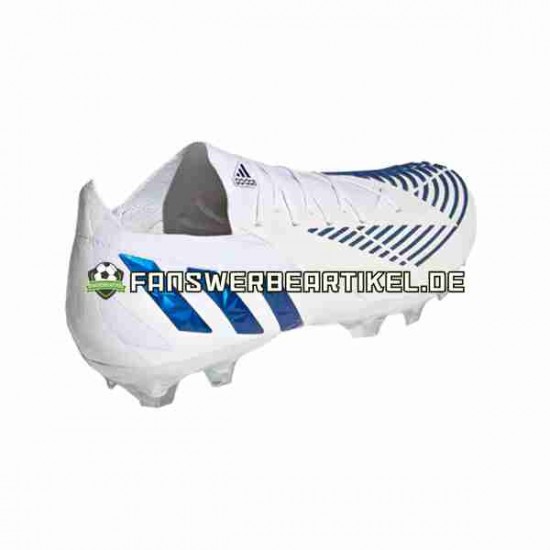 Adidas Predator EDGE.1 L AG Diamond Edge Blau Weiß Fußballschuhe