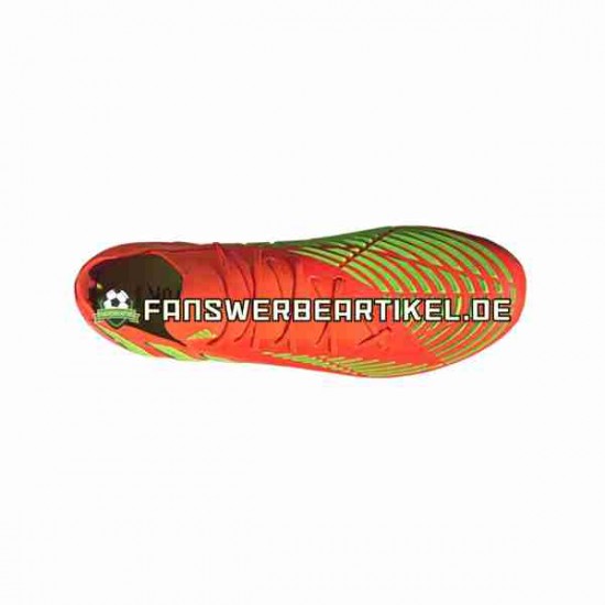 Adidas Predator EDGE.1 L AG Game Data Rot Grün Fußballschuhe
