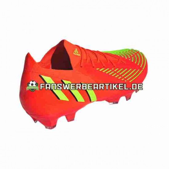 Adidas Predator EDGE.1 L AG Game Data Rot Grün Fußballschuhe