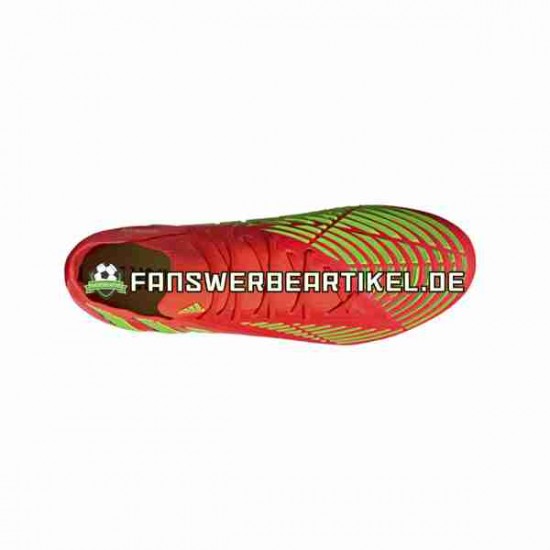 Adidas Predator EDGE.1 L FG Game Data Rot Grün Fußballschuhe