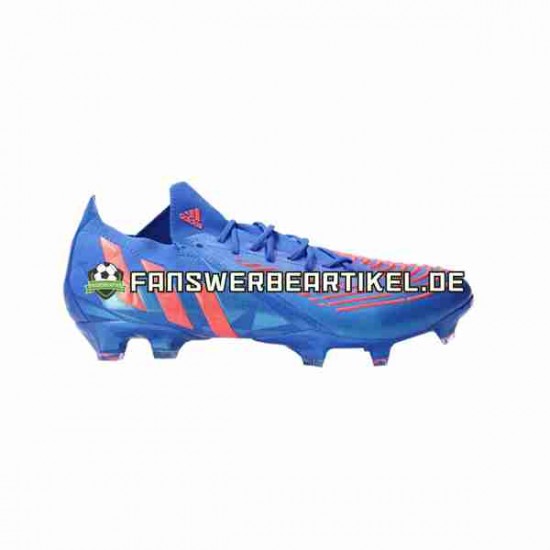 Adidas Predator EDGE.1 L FG Sapphire Edge Rot Blau Fußballschuhe