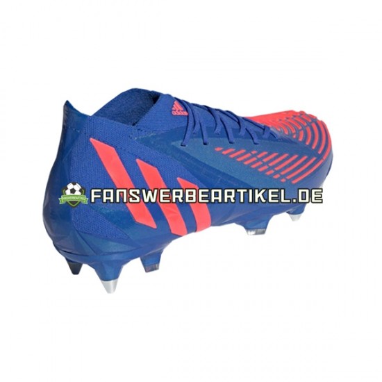 Adidas Predator EDGE.1 SG Sapphire Edge Rot Blau Fußballschuhe