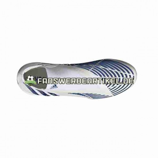 Adidas Predator EDGE.1 TF Diamond Edge Blau Weiß Fußballschuhe