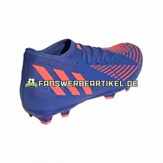 Adidas Predator EDGE.2 FG Sapphire Edge Rot Blau Fußballschuhe