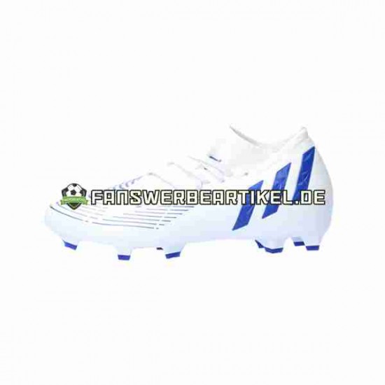 Adidas Predator EDGE.3 FG Diamond Edge Blau Weiß Fußballschuhe