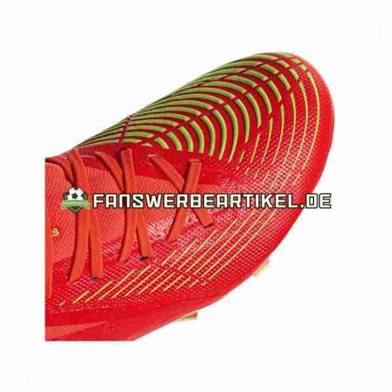 Adidas Predator EDGE.3 FG Game Data Rot Grün Fußballschuhe