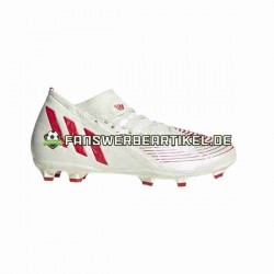 Adidas Predator EDGE.3 FG Showdown Rot Gold Weiß Fußballschuhe