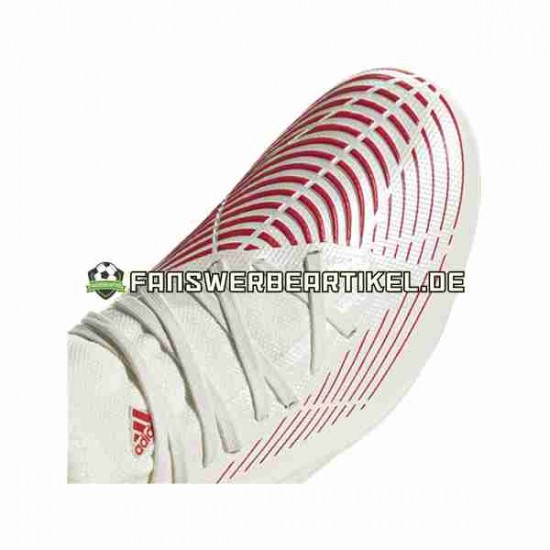 Adidas Predator EDGE.3 FG Showdown Rot Gold Weiß Fußballschuhe