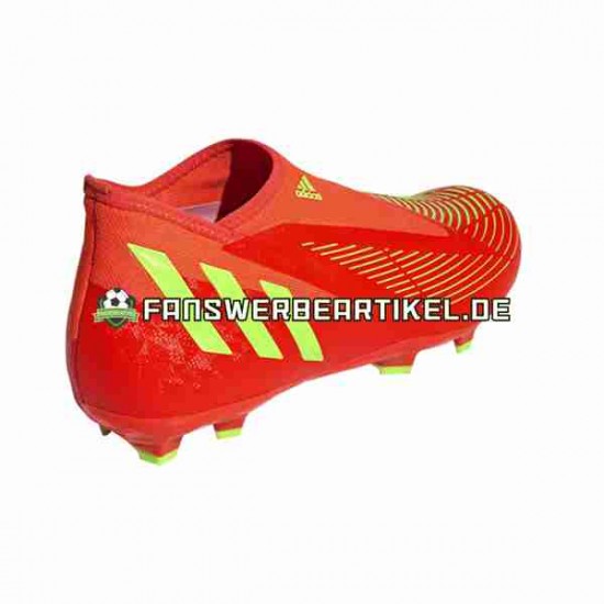 Adidas Predator EDGE.3 LL FG Game Data Rot Grün Fußballschuhe