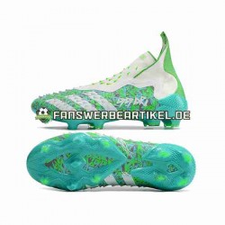 Adidas Predator FREAK FG Weiß Grün Fußballschuhe