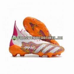 Adidas Predator FREAK FG Lila Orange Weiß Fußballschuhe